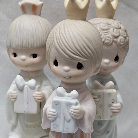 1983 Enesco Musical Jonathan & David "Wee Three Kings" - Picture 5 of 15